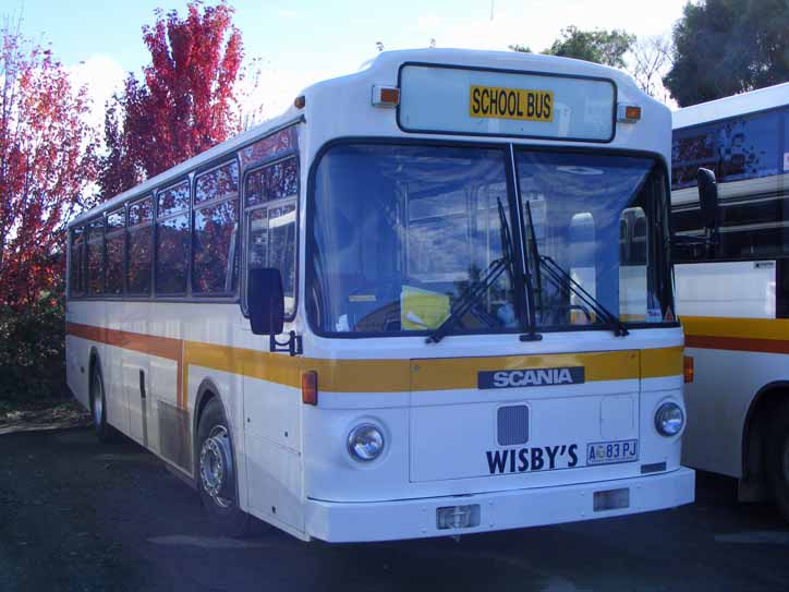 Wisby's Scania N113CRB Ansair Tasmania A83PJ